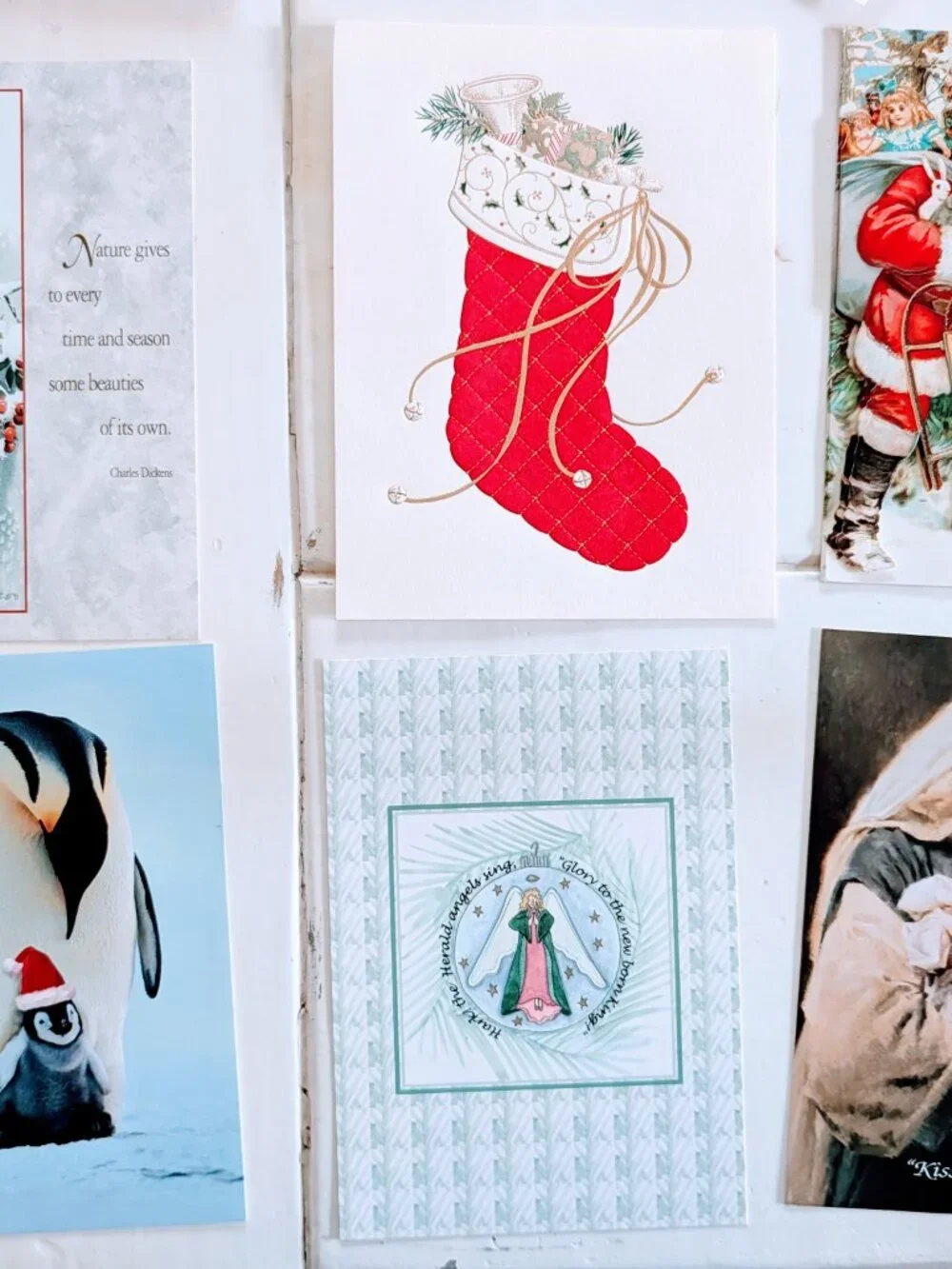 Lot of VTG Christmas Paper Ephemera Stationery Crafting Art Retro Holiday Junk